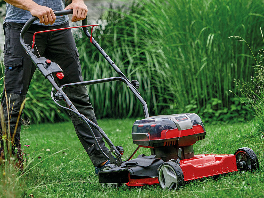 lawn is mowed