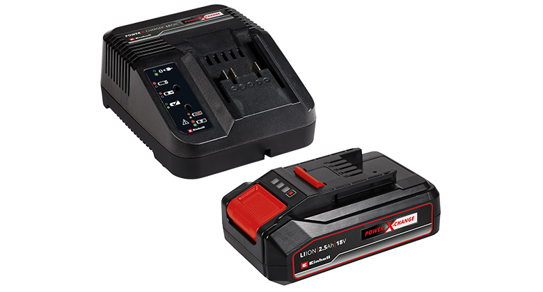 Einhell Starter Kit für Einsteiger mit einem Akku und einem Ladegerät