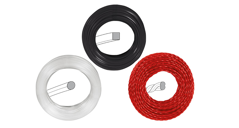 die verschiedenen Ersatzfäden